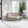 Berzan Glass Table Set with Metal Frame - Includes Coffee Table and 2 End Tables