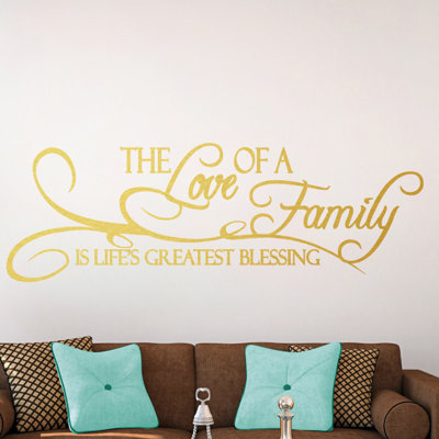 Text & Numbers Non-Wall Damaging Wall Decal