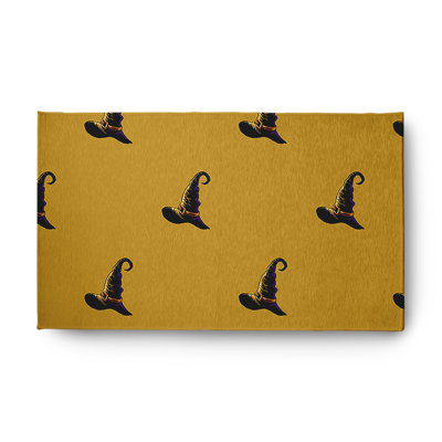 Tapis en chenille d'Halloween Witches Brew