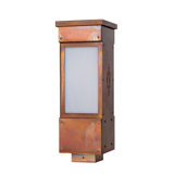 7" Square Deco Pier Mount