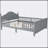 Sturdy Full Size Kids Bed with Headboard, Footboard, and Guardrail, Gray Wood Platform for Safety and Durability-761805700-761805697