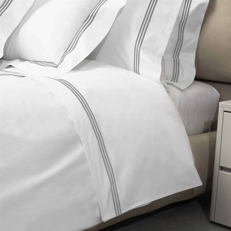 Platinum Flat Sheet, Silver Moon, King Flat Sheet