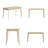 47.2" W Dining Table With 2 Drawer-443807862-443807856