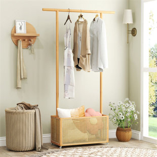 100cm Rolling Clothing Rack