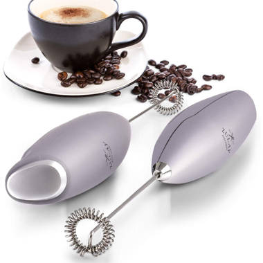Electric Mixer and Whisk for Coffee Drinks, Protein Shakes, Teas, Eggs and  Sauces. Handheld Cafe Foamer and Mixer