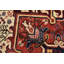 Tapis unique rouge de 8 pi 5 po x 11 pi 6 po