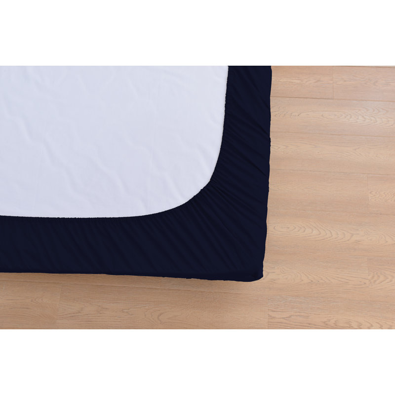 1800 Rayon from Bamboo Sheet Set, Split King, Navy