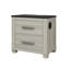 Table de chevet Augusta Brown