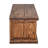 Handcrafted Rustic Wood Trunk Table