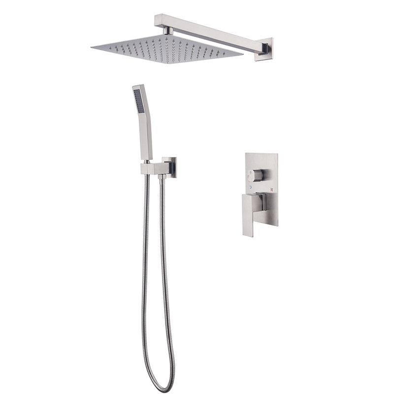 All-In-One Kit with Rough in-Valve, Brushed Nickel