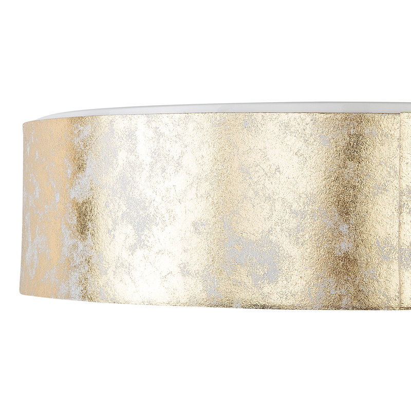 Coaling Fabric Flush Mount, Gold