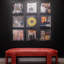 Record Album Frame With 12X12" Square Acrylic Mat (For Sleeve Or Vinyl) With Silver Hardware-48566784