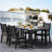 Outdoor Patio Chairs Set of 2, All-Weather HIPS Patio Dining Chairs for Lawn, Backyard, Porch, Garden-378548113