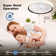 Ceiling Fan With LED Light - Reversible, 6 Speeds, Dimmable Light