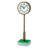 QXG154BLH Desk Table Clock, Brown