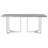 Savona Grey Faux Marble Rectangular Dining Table