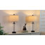 Lampes de chevet modernes en verre 26 po avec deux ports USB, contrôle tactile et ampoules-1776894566-1755798639