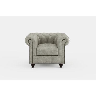 Chesterfield Chair 1 Seater Textured Luxe Velvet