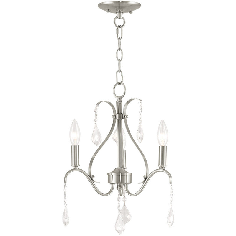 Lustre classique à 3 lumières de style bougie Baboucarr