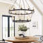 Chapman & Myers Launceton Two Tiered Chandelier-51203312-51178108