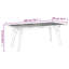 Northfield Rectangular Acacia Solid Wood Outdoor Dining Table - 200 cm W