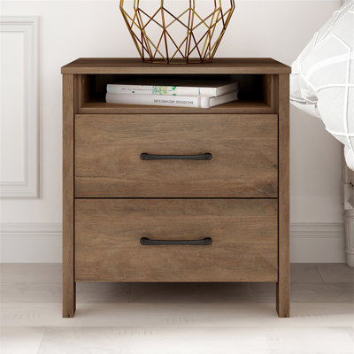 Chivonne 2 Drawer Bedside Table