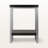 Mina End Table in Gray and Espresso