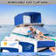 Auvent de bateau avec rideaux latéraux 600D 6 'L × 46 "H x 73" l 3 "Bimini-123034111-123034106
