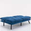 Canapé-lit pliant bleu marine moderne