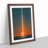 The Unreal Sunset Abstract - Single Picture Frame Print-1167085186-1167085184