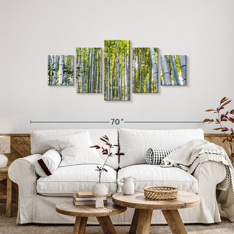 Bamboo Forest III, H 24 po x l 55 po