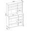 Abbotsen 119.5cm Sideboard