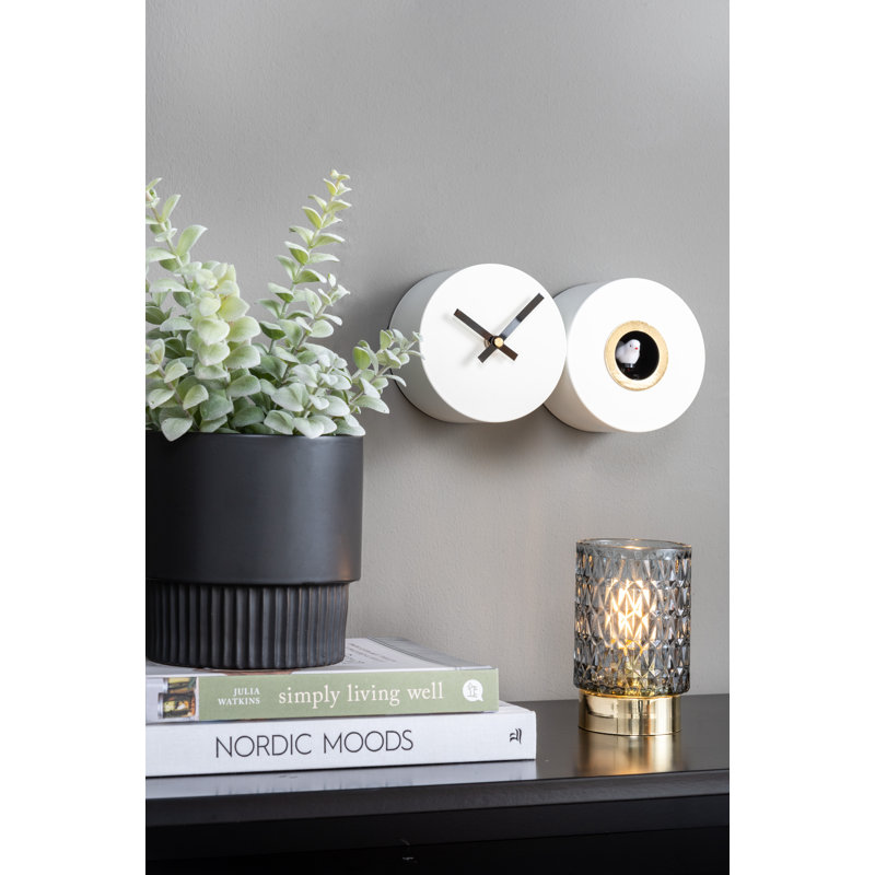 Cuckoo Wall Clock, White