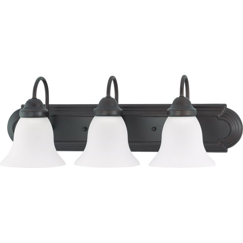 Éclairage pour salle de bain 3 lumières Berchmans