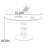 Simple and retro round dining table-1290985633