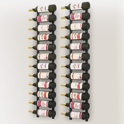 Jerald Wall Mounted Wine Bottle Rack