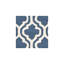 Tapis bleu marine / ivoire Ruben-19277049