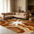 Agate Snowflake   area rugs for Living Room, Soft and Comfortable, Suitable for all seasons, easy to maintain, machine washable Indoor floor mat, Under Table Farmhouse suitable for Bedroom, Dining Room, Study,  Balcony, Home Decor Patio-2072623957