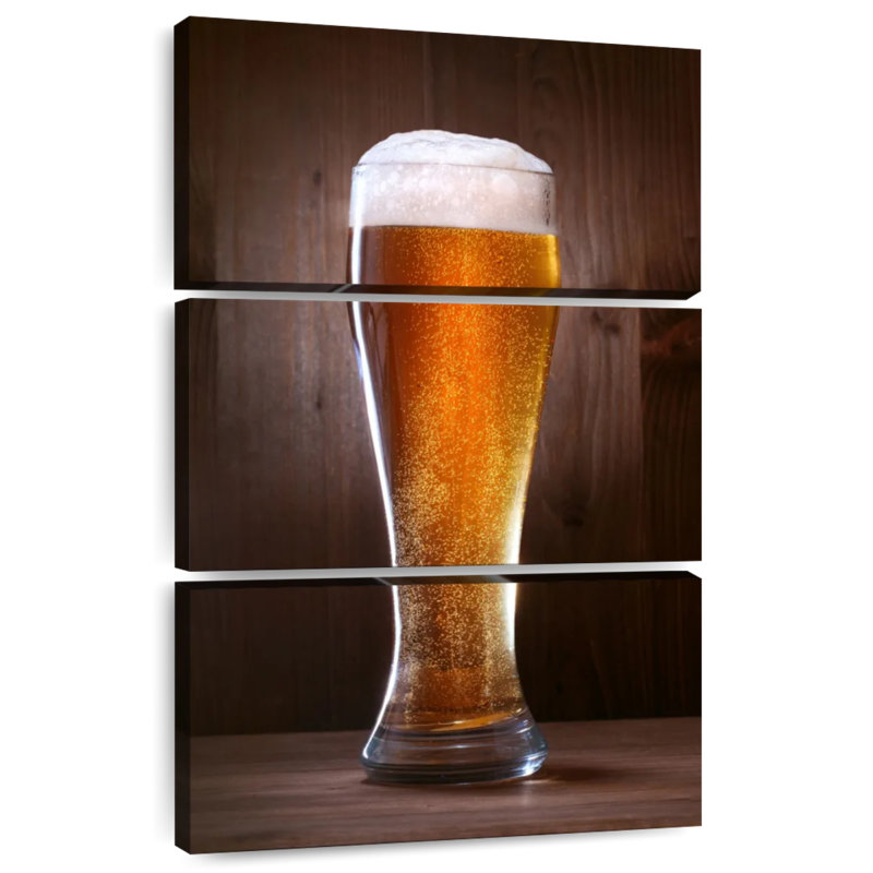 Verre de bière, H 38 po x l 24 po
