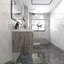 Ensemble de meuble-lavabo mural simple l 42 po Turnerville-1158338031