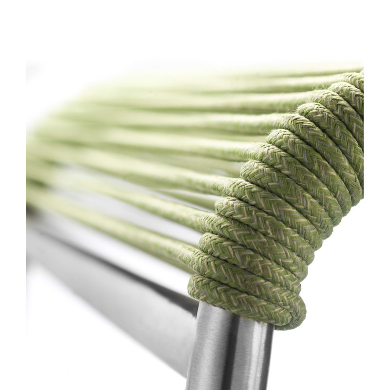 Salto Outdoor Dining Side Chair, Green