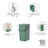 Brabantia Sort & Go Plastic Recycling Bin 4.2 Gallon-99442462