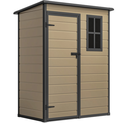 Remise de rangement extérieure 5 x 3 pi avec plancher renforcé