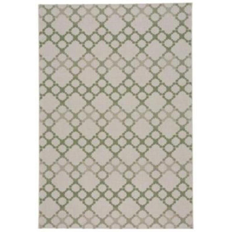 Kenedy Geometric Indoor / Outdoor Rug, Rectangle 3'11" x 5'6"