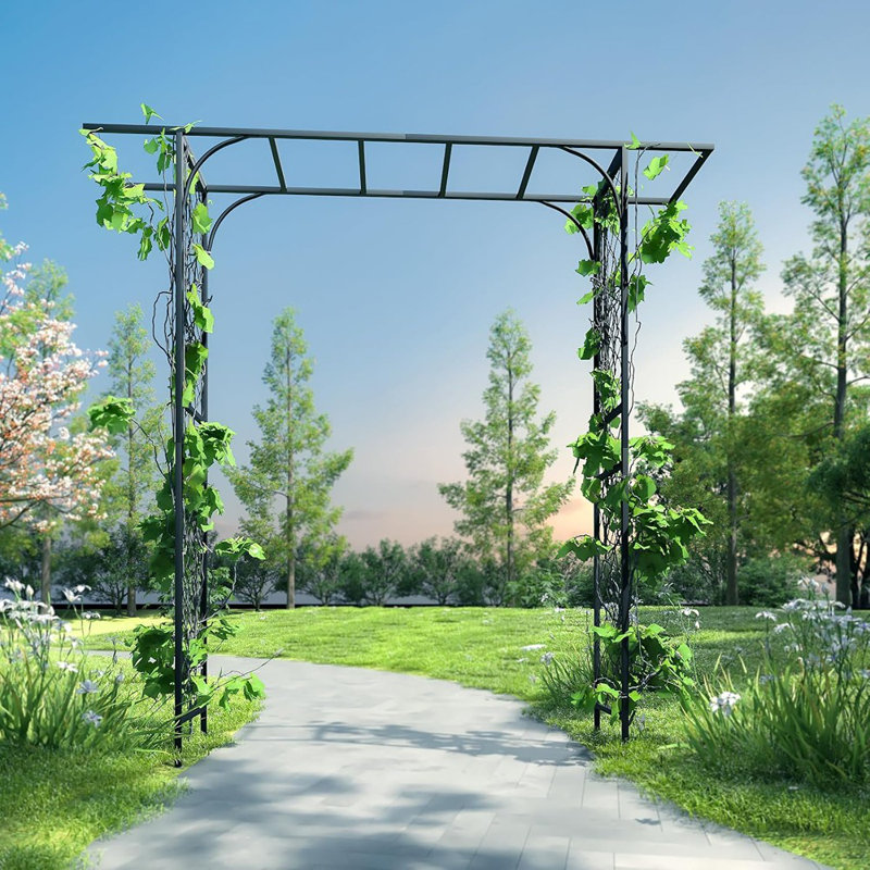 Tonnelle de jardin en métal, ...