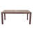 Perr 6 - Person Eucalyptus Solid Wood Patio Dining Set Umbrella Hole Included Rectangular Table with Sunbrella® Cushions Included