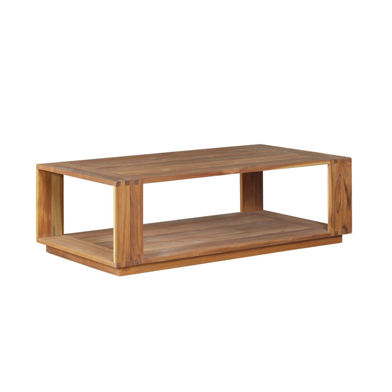 Table basse d'extérieur Imperial Grove, Brun