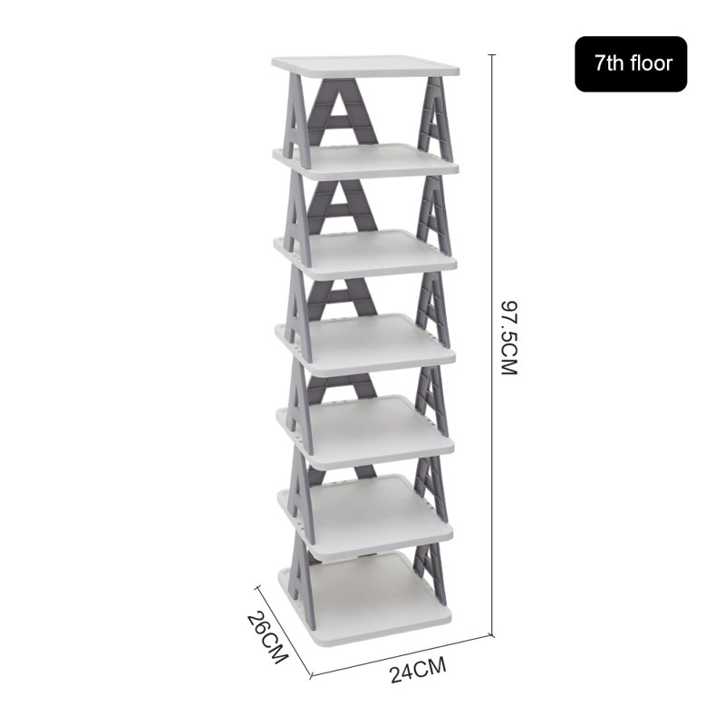 7 Pair Shoe Rack