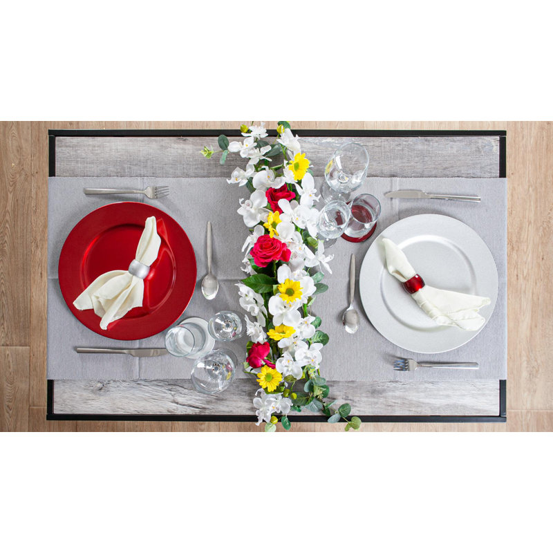Argon Tableware - Metallic Charger Plate - 33cm, Matt Silver