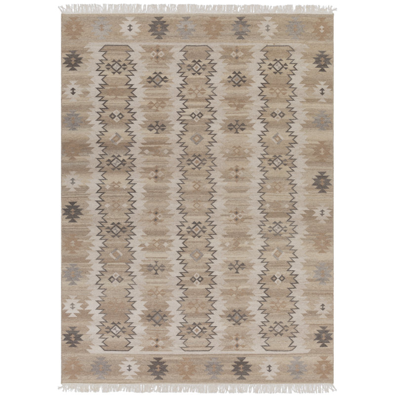 Giankarlo Wool Southwestern Indoor Rug, Runner 2'6" x 8'
